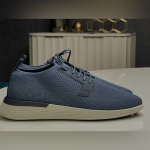 Men’s Wolf & Shepherd Swiftknit Derby denim/white size 10
